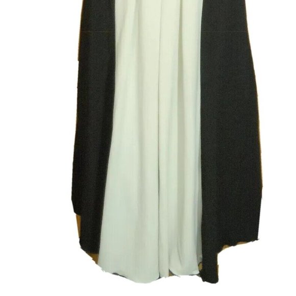 SPEECHLESS Short Formal Dress S Black White Empire waist Tie back SweetheartNeck - Picture 3 of 8